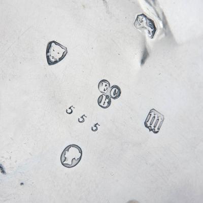 Edward Charles Brown Rare Victorian silver tea and coffee set by Edward C Brown