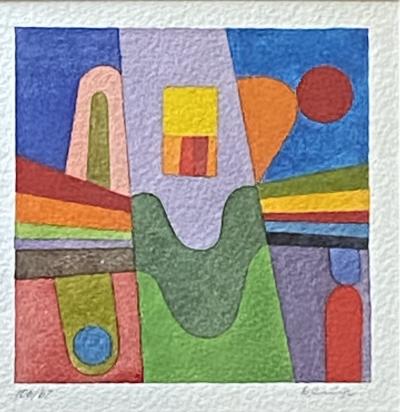 Edward Darrell Crisp Untitled Abstract 