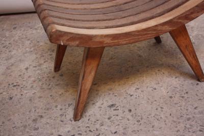 Edward Durell Stone Oak Bench by Edward Durell Stone for Fulbright Furniture