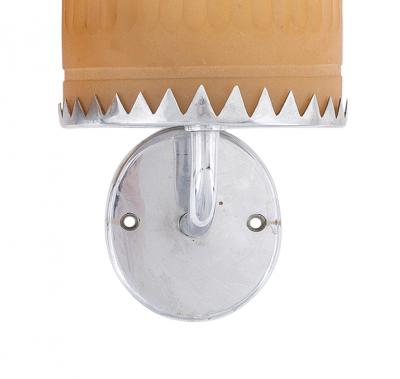 Edward Hald Exceptional Pair of Sconces by Edward Hald for Orrefors attrib 