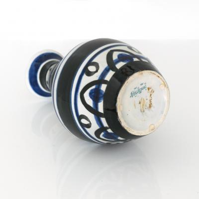 Edward Hald Two Scandinavian Modern Hand Decorated Ceramic Vases Edward Hald circa 1920 s