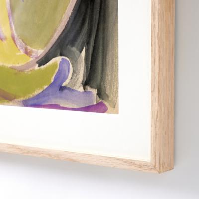 Edward J Hartmann Framed Abstract 1 by E J Hartmann 1965