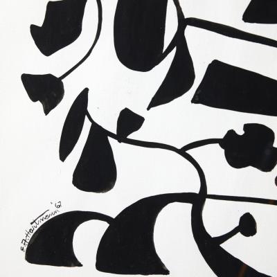 Edward J Hartmann Framed Abstract 3 by E J Hartmann 1967