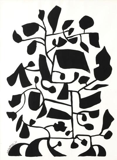 Edward J Hartmann Framed Abstract 3 by E J Hartmann 1967