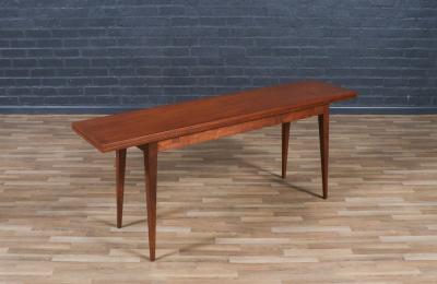 Edward J Wormley Edward J Wormley Flip Top Dining Console Table for Dunbar