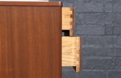 Edward J Wormley Edward J Wormley Mahogany 5 Drawers Dresser for Dunbar