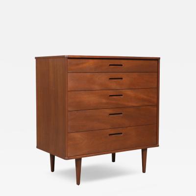 Edward J Wormley Edward J Wormley Mahogany 5 Drawers Dresser for Dunbar