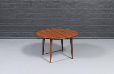 Edward J Wormley Edward J Wormley Model 5964 Expanding Walnut Dining Table for Dunbar
