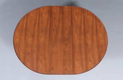Edward J Wormley Edward J Wormley Model 5964 Expanding Walnut Dining Table for Dunbar