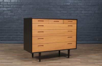 Edward J Wormley Edward J Wormley Two Tone Dresser for Dunbar