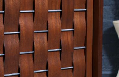 Edward J Wormley Edward J Wormley Woven Front Cabinet for Dunbar