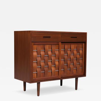 Edward J Wormley Edward J Wormley Woven Front Cabinet for Dunbar
