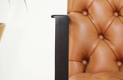 Edward J Wormley Tufted Lounge Chair for Dunbar