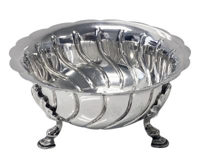 Edward John Barnard Antique Silver Sugar Bowl London 1899 Barnard Silversmiths