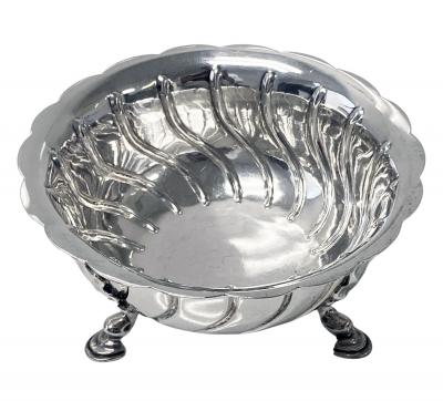 Edward John Barnard Antique Silver Sugar Bowl London 1899 Barnard Silversmiths