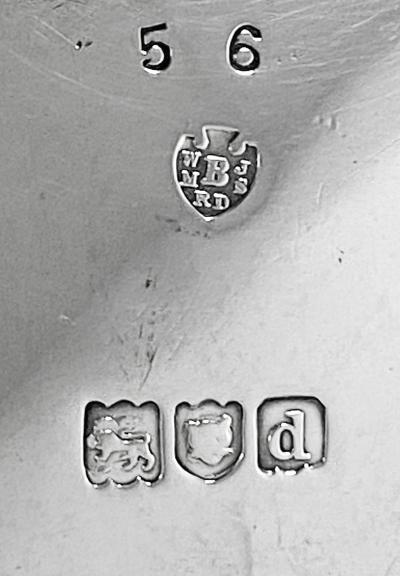 Edward John Barnard Antique Silver Sugar Bowl London 1899 Barnard Silversmiths