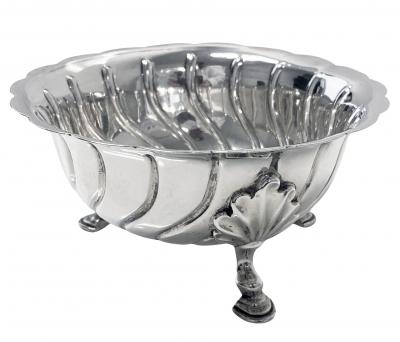 Edward John Barnard Antique Silver Sugar Bowl London 1899 Barnard Silversmiths