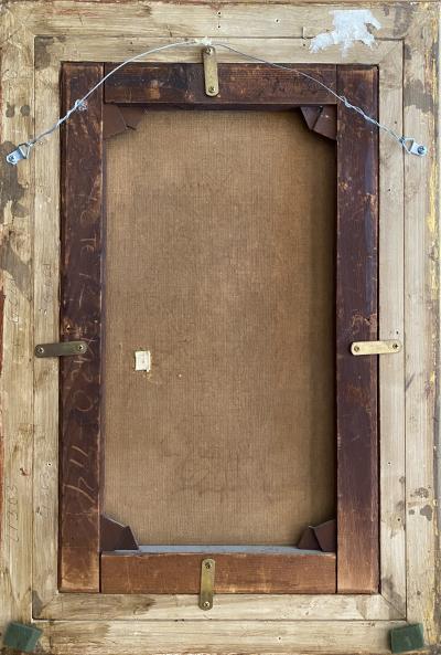 Edward Leavitt Flowers in Clasical Urn 