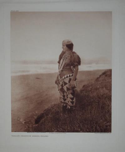 Edward S Curtis EDWARD S CURTIS 1868 1953 PRIMITIVE DRESS TOLOWA PL 461