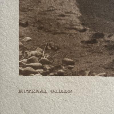 Edward S Curtis Edward S Curtis 1868 1952 Kutenai Girls 1910