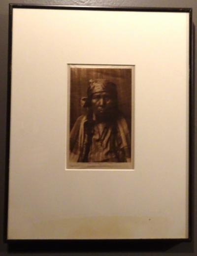 Edward S Curtis The Chiefs Wife Kalispel Photogravure from the Photograph by E S Curtis