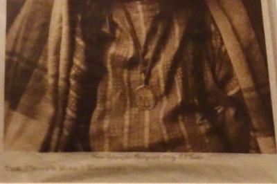 Edward S Curtis The Chiefs Wife Kalispel Photogravure from the Photograph by E S Curtis