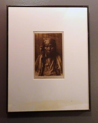 Edward S Curtis The Chiefs Wife Kalispel Photogravure from the Photograph by E S Curtis