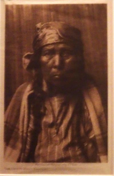 Edward S Curtis The Chiefs Wife Kalispel Photogravure from the Photograph by E S Curtis