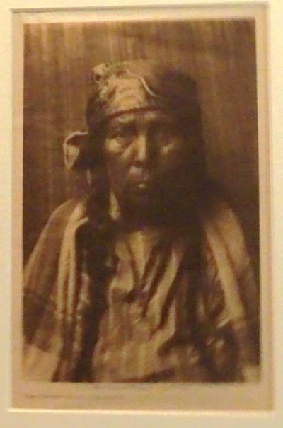 Edward S Curtis The Chiefs Wife Kalispel Photogravure from the Photograph by E S Curtis