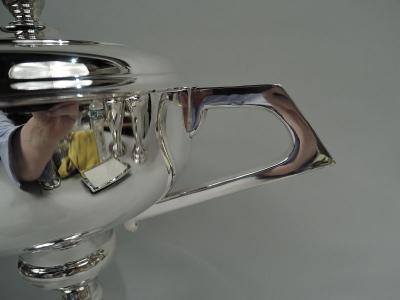 Edward Viner English Modern Classical Sterling Silver Covered Trophy Cup 1963