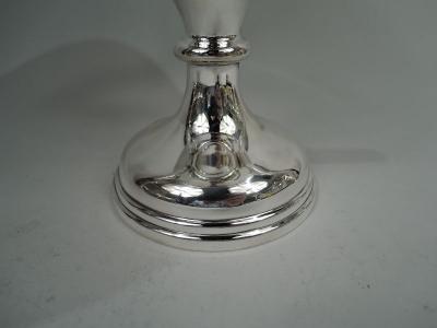 Edward Viner English Modern Classical Sterling Silver Covered Trophy Cup 1963