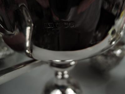 Edward Viner English Modern Classical Sterling Silver Covered Trophy Cup 1963