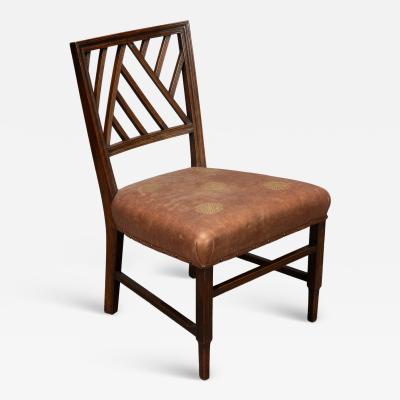 Edward William Godwin E W Godwin attributed An Anglo Japanese Walnut Side Chair
