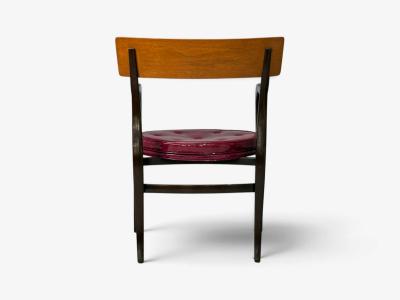 Edward Wormley Alexandria Armchairs Mahogany Walnut United States 1960s