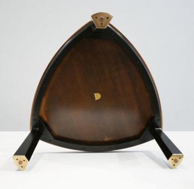 Edward Wormley Carpathian Burl Top Coffee Table for Dunbar