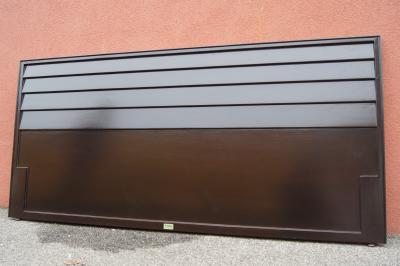 Edward Wormley Ebonized King Headboard by Edward Wormley for Dunbar