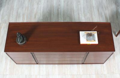 Edward Wormley Edward J Wormley Model 5272A Dresser with Brass Taper Legs for Dunbar