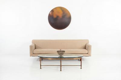 Edward Wormley Edward Worley for Dunbar Bracket Back Sofa 1955