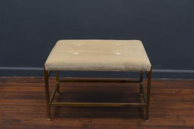 Edward Wormley Edward Wormley Brass Bench for Dunbar