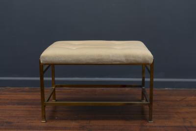 Edward Wormley Edward Wormley Brass Bench for Dunbar