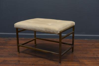 Edward Wormley Edward Wormley Brass Bench for Dunbar