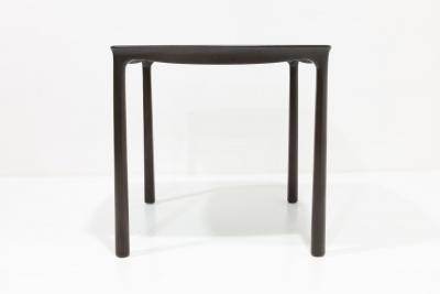 Edward Wormley Edward Wormley Game Table in Mahogany with Rosewood Top 1960s Signed