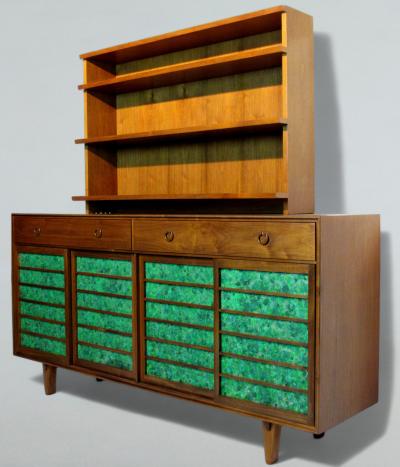 Edward Wormley Edward Wormley Japanese Elm Book Case Designed for Dunbar circa 1953