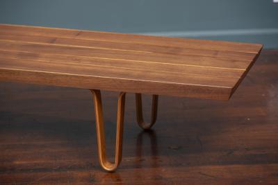 Edward Wormley Edward Wormley Long John Bench Coffee Table for Dunbar