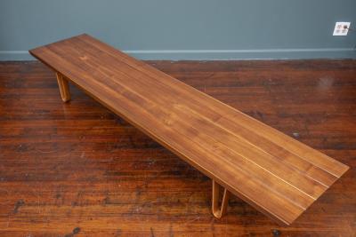 Edward Wormley Edward Wormley Long John Bench Coffee Table for Dunbar