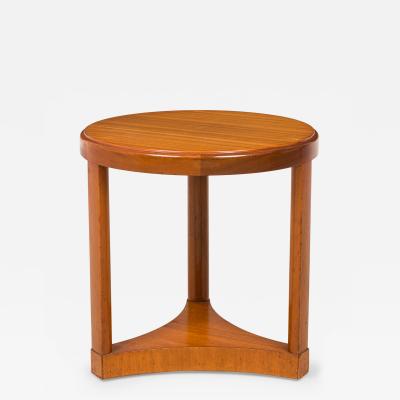 Edward Wormley Edward Wormley Round Wooden End Side Table