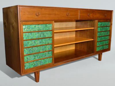 Edward Wormley Edward Wormley Sideboard Japanese Elm Dunbar circa 1952
