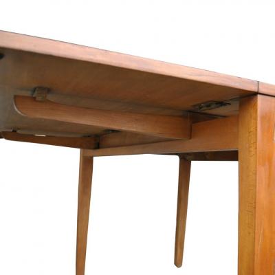 Edward Wormley Edward Wormley for Drexel Drop Leaf Precedent Dining Table