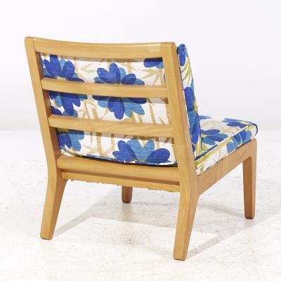 Edward Wormley Edward Wormley for Drexel Precedent Mid Century Slipper Lounge Chairs Pair