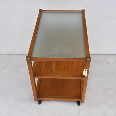 Edward Wormley Edward Wormley for Drexel Precedent Rolling Bar Cart